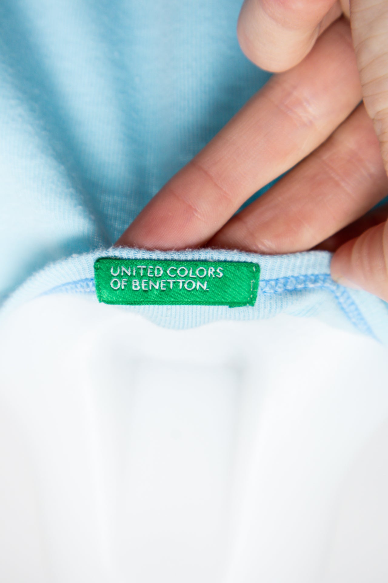 #40 United Colors Of Benetton T-shirt Blue | c. 191 | Size 8