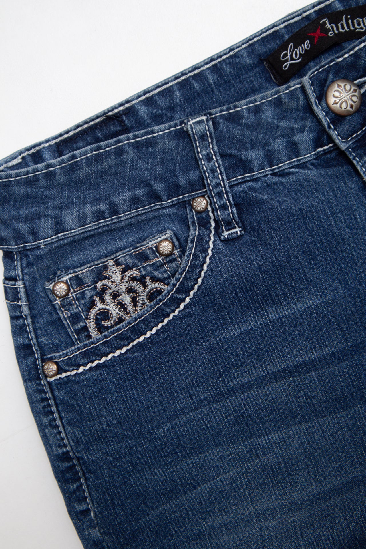 #095 Love X Indigo Jeans Blue | c. 211 | Size 6