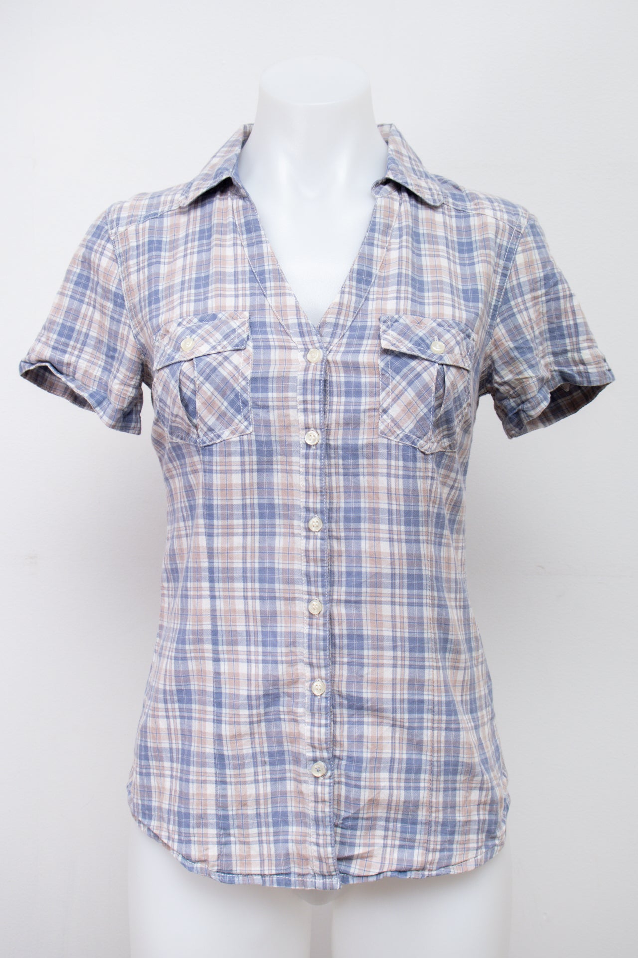 #82 X-blue T-shirt Blue | c. 198 | Size 8