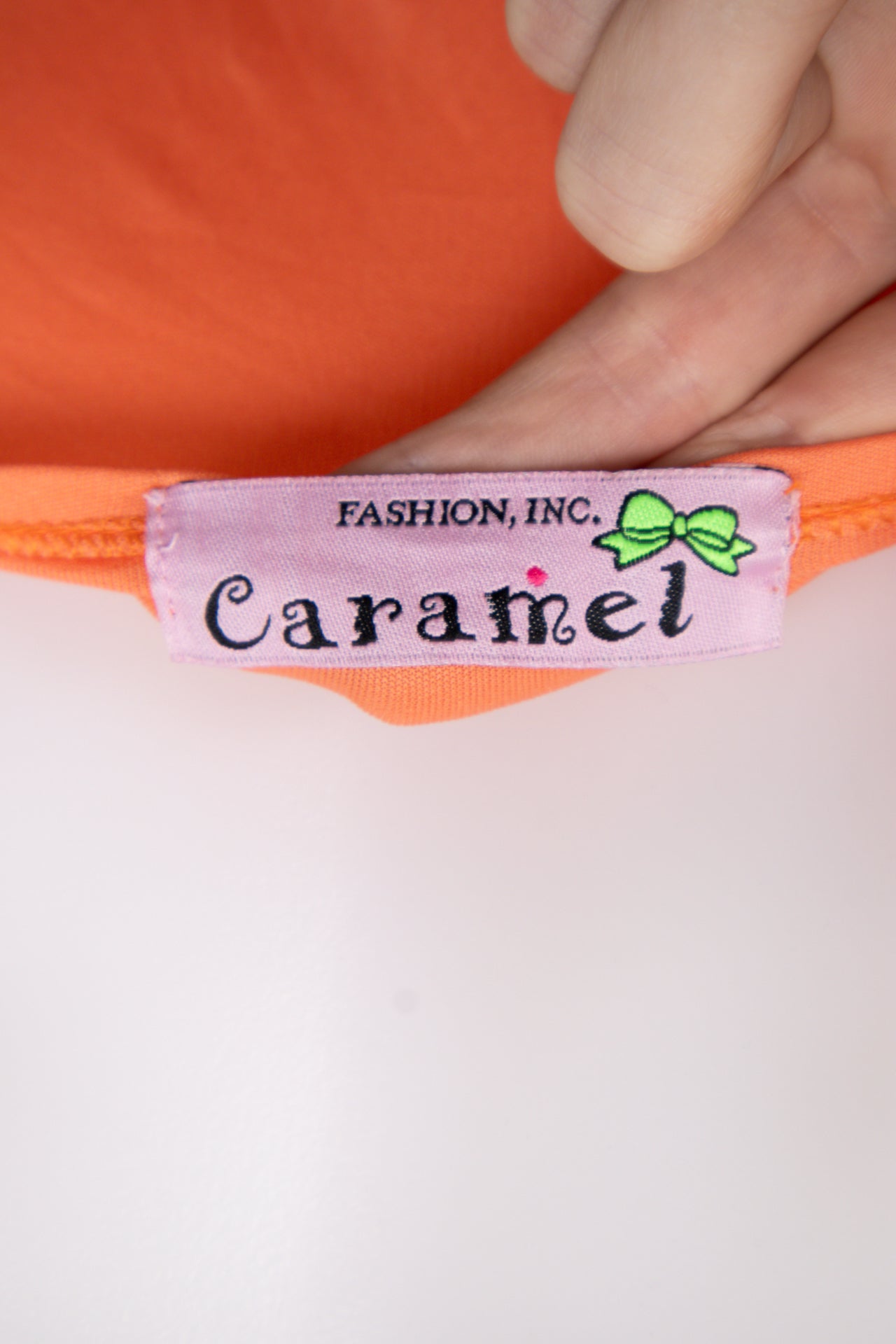 #17 Caramel Cami Top Orange | c. 198 | Size 8