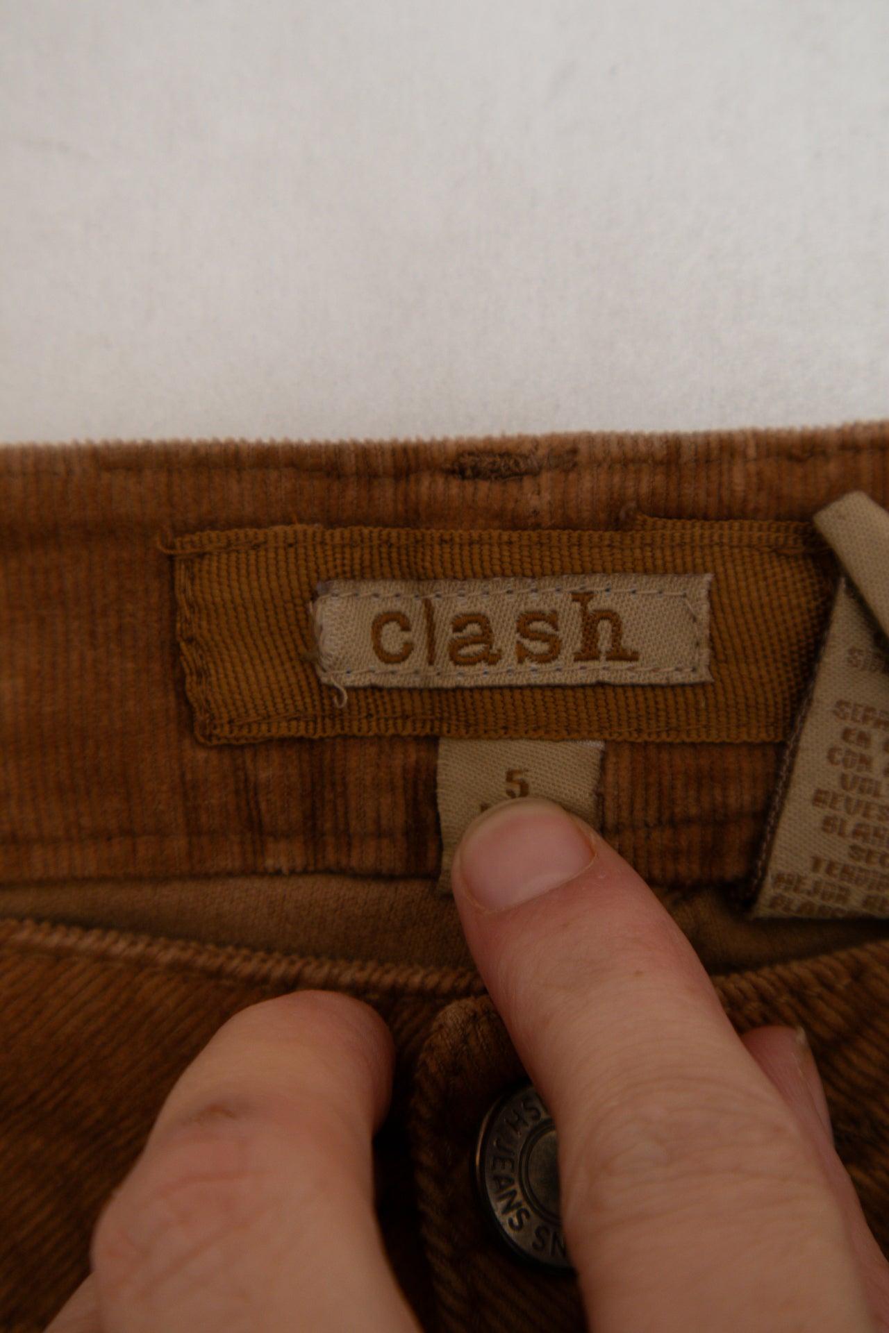 #35 Clash Pants Brown | c. 187 | Size 8