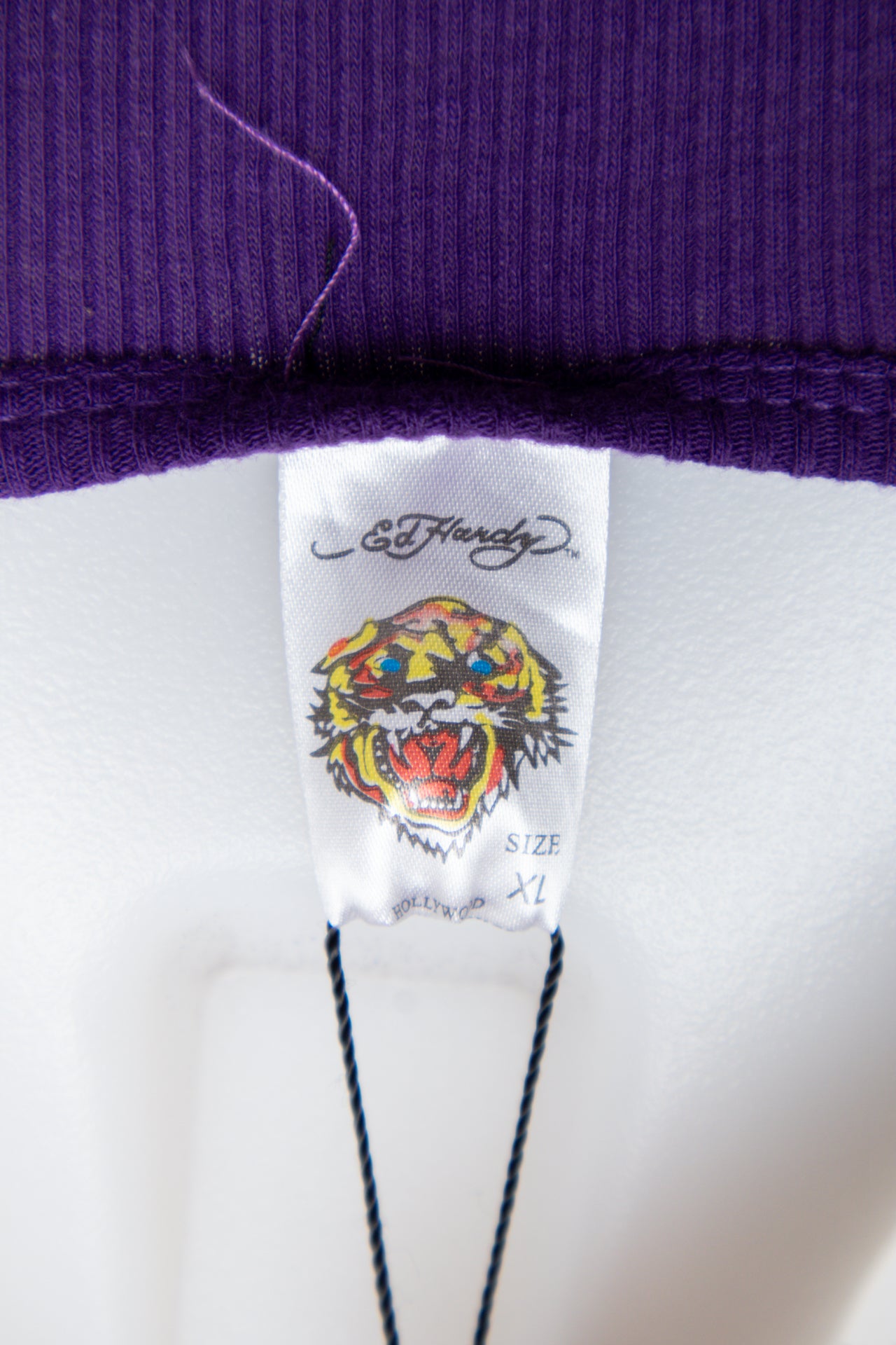 #43 Ed Hardy Tank Top Purple | c. 193 | Size 8