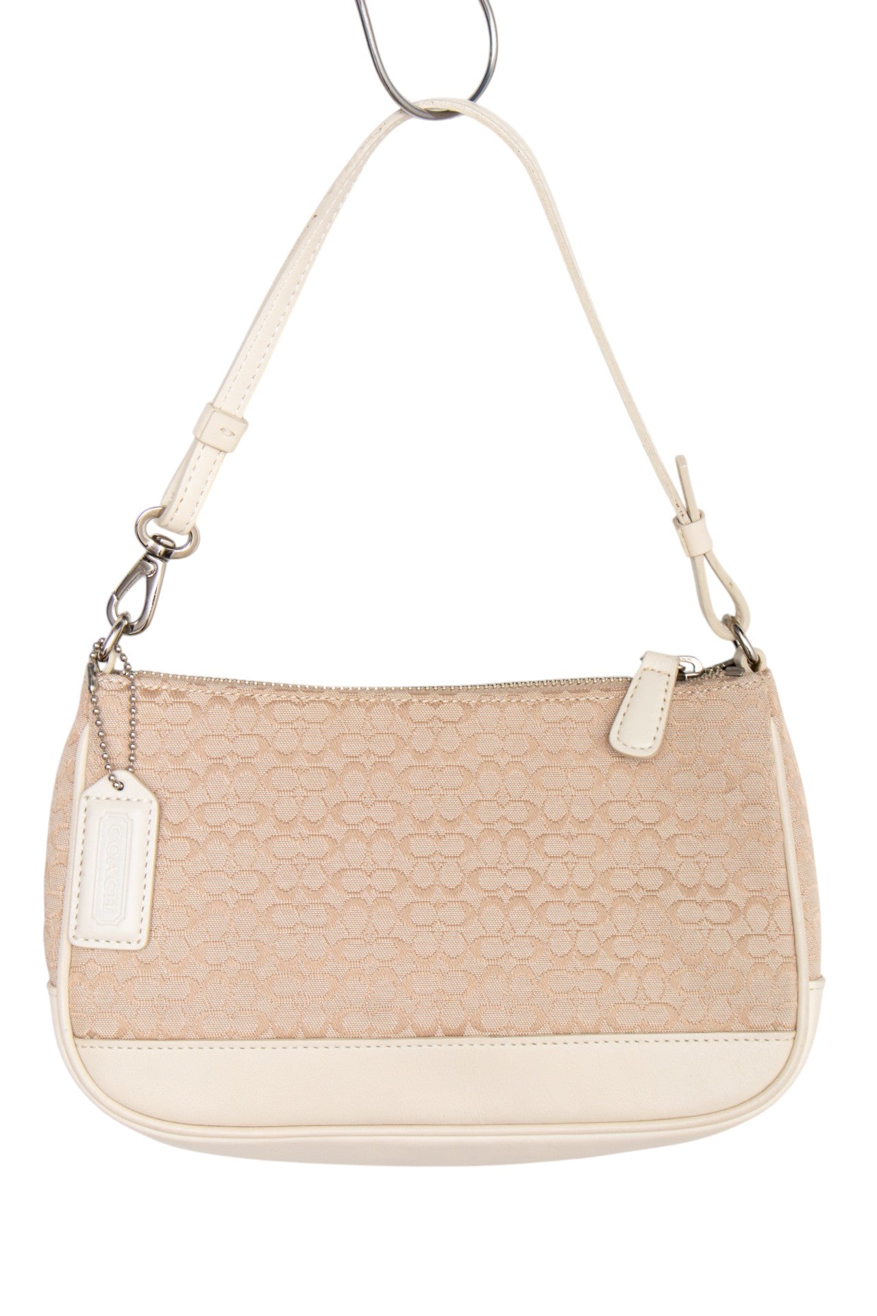 #168 Coach Shoulder Bag Beige | c. 187 | Size