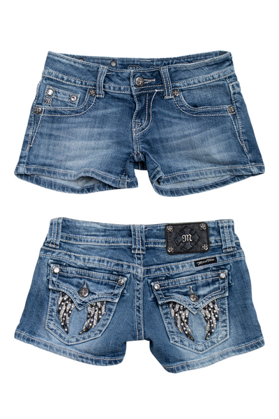 #183 Miss Me Denim Shorts Blue | c. 199 | Size 6