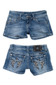#183 Miss Me Denim Shorts Blue | c. 199 | Size 6