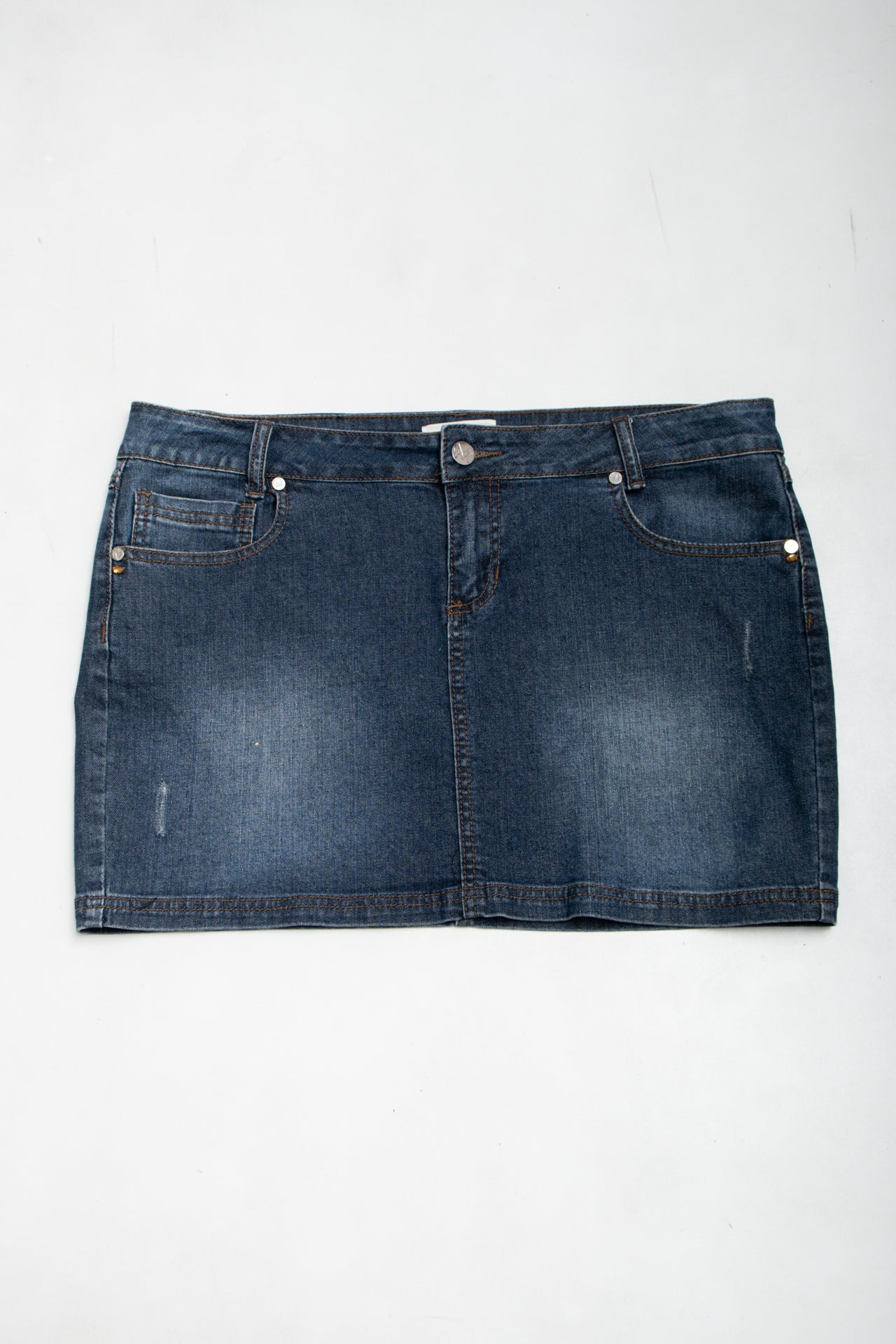 #141 Motivi Jeans Denim Mini Skirt Blue | c. 178 | Size 14