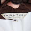 #052 Trina Turk Long Sleeve Brown | c. 209 | Size 10