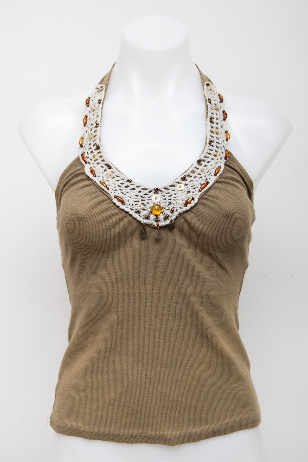 #91 Basic One Cami Top Brown | c. 194 | Size 6/8