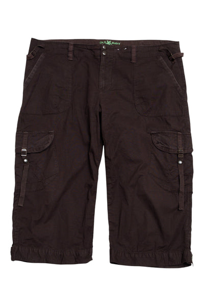 #120 Old Navy Shorts Brown | c. 203 | Size 14