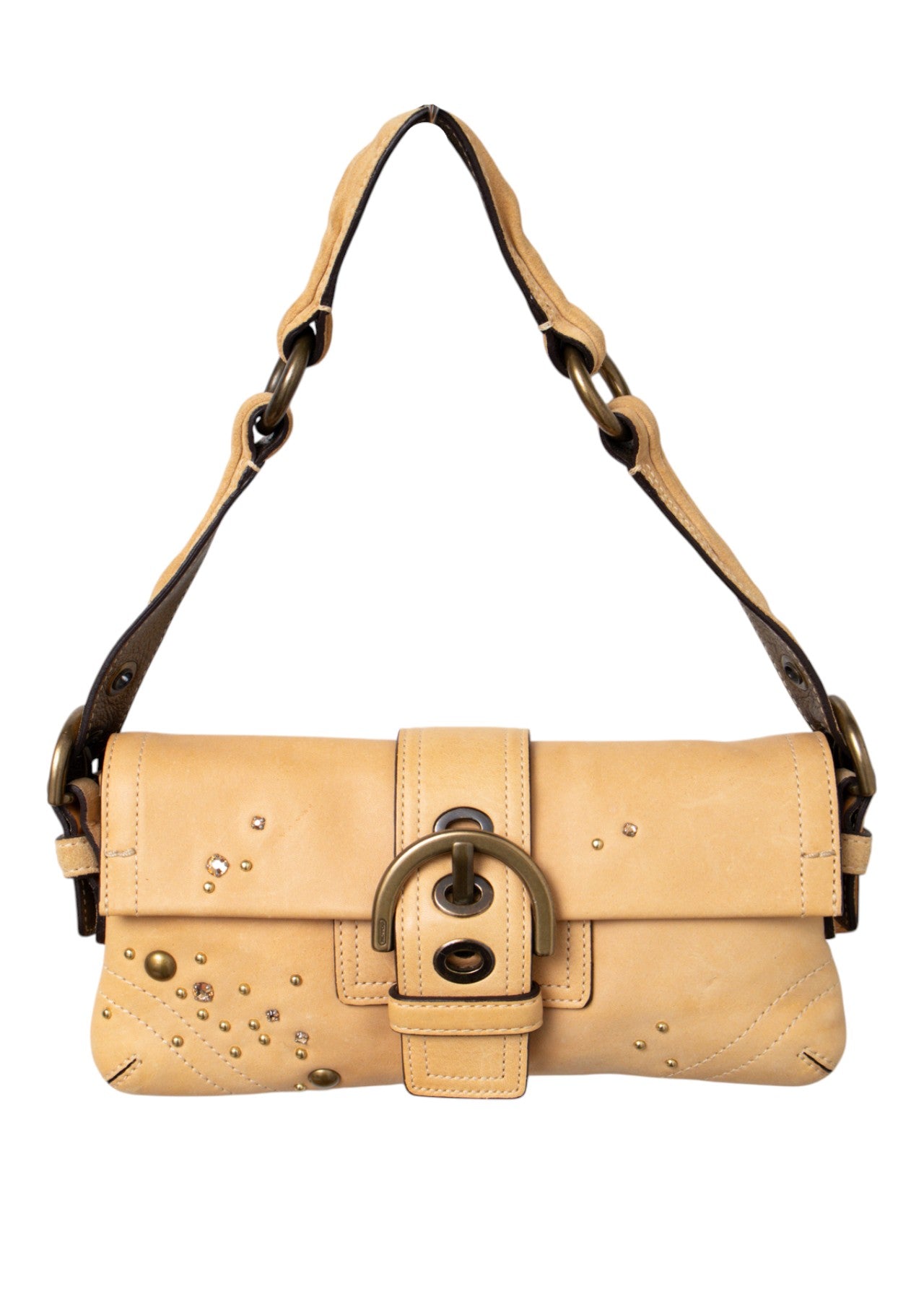 #168 Coach Bag Beige | c. 214 | Size
