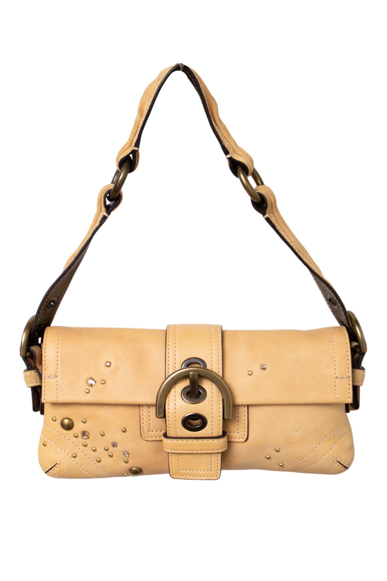 #168 Coach Bag Beige | c. 214 | Size
