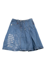 #131 Gimd Long Skirt Blue | c. 208 | Size 8/10