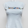 #35 Para Nada Tank Top Blue | c. 181 | Size 8