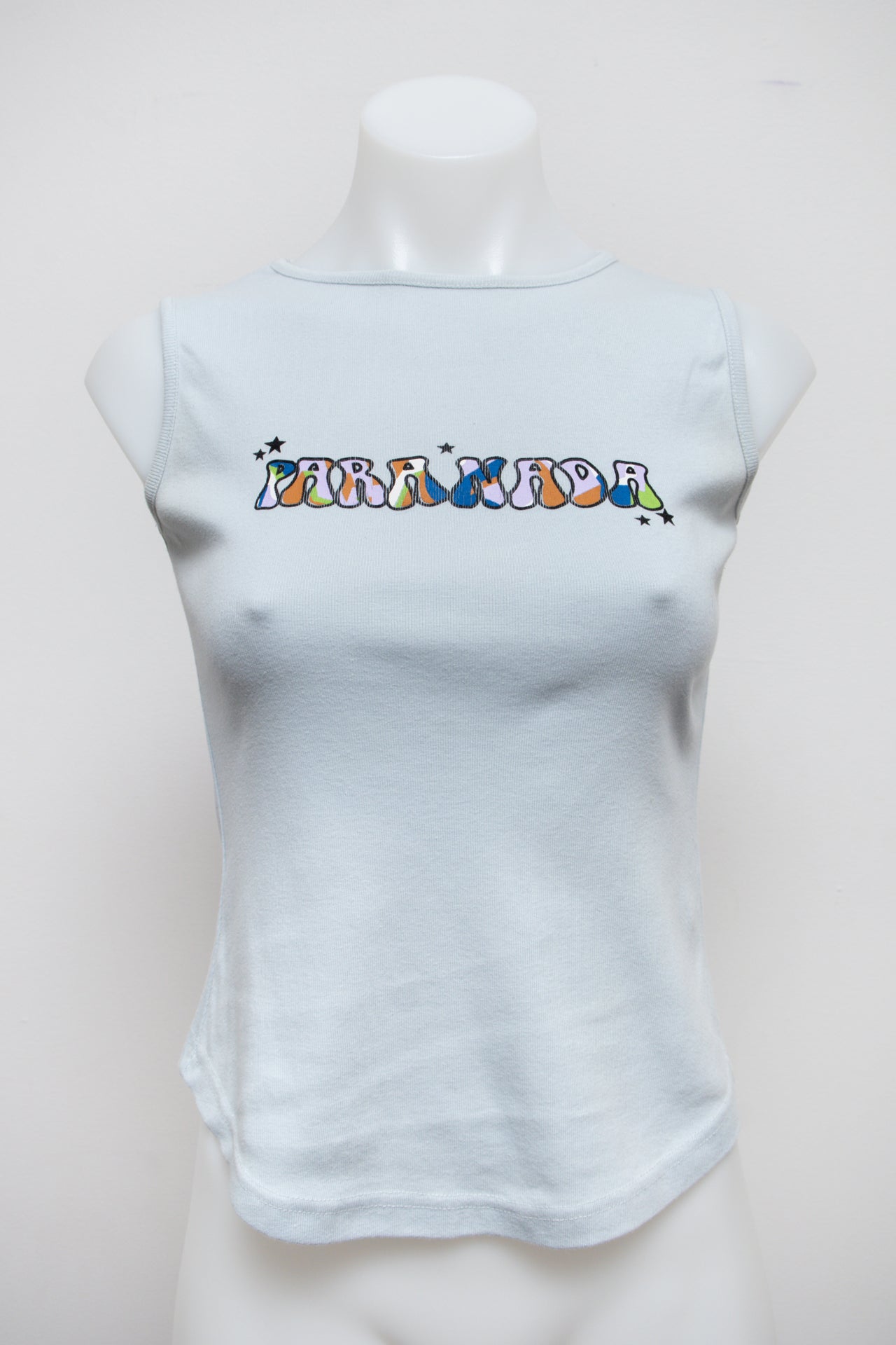 #35 Para Nada Tank Top Blue | c. 181 | Size 8