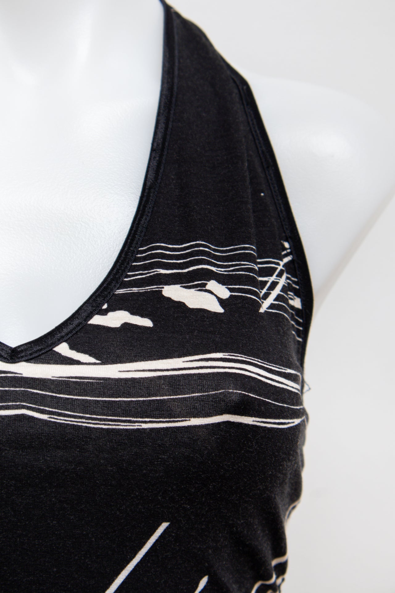 #43 Bebe Halter Top Black | c. 190 | Size 10