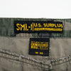 #148 U.S. Surplus Mini Skirt Green | c. 209 | Size 10