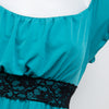#097 French Atmosphere Camisole Top Green | c. | Size 8