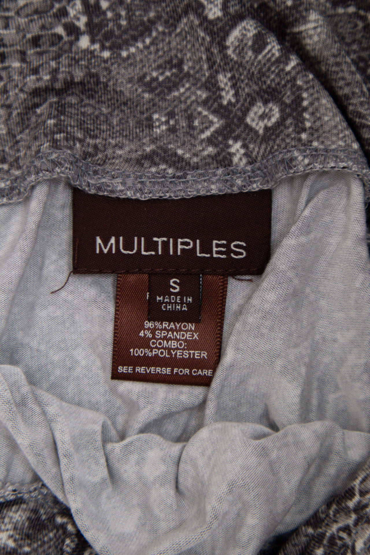 #123 Multiples Skirt Gray | c. 200 | Size 8