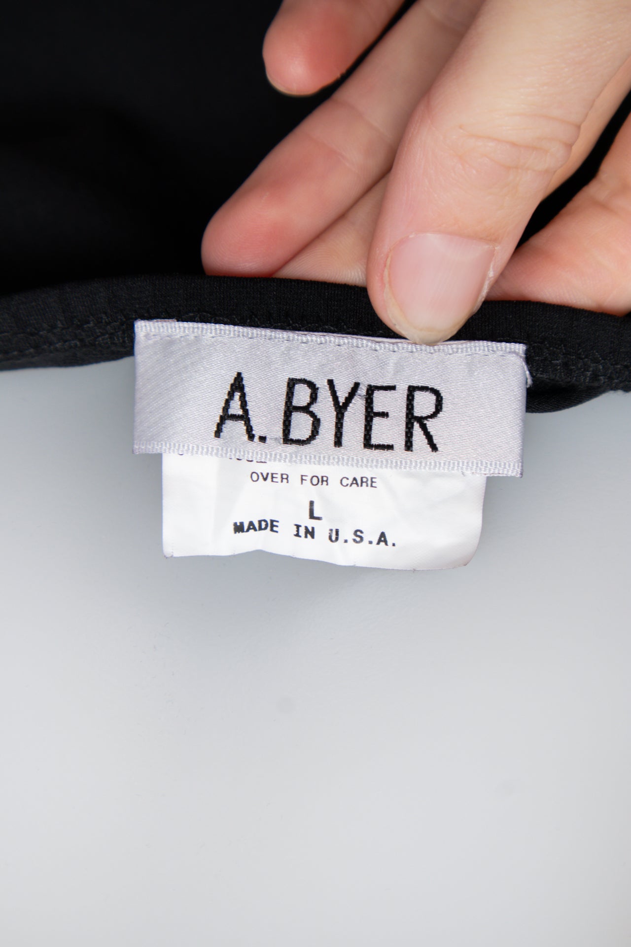 #141 A. Byer Halter Top Black | c. 188 | Size 10