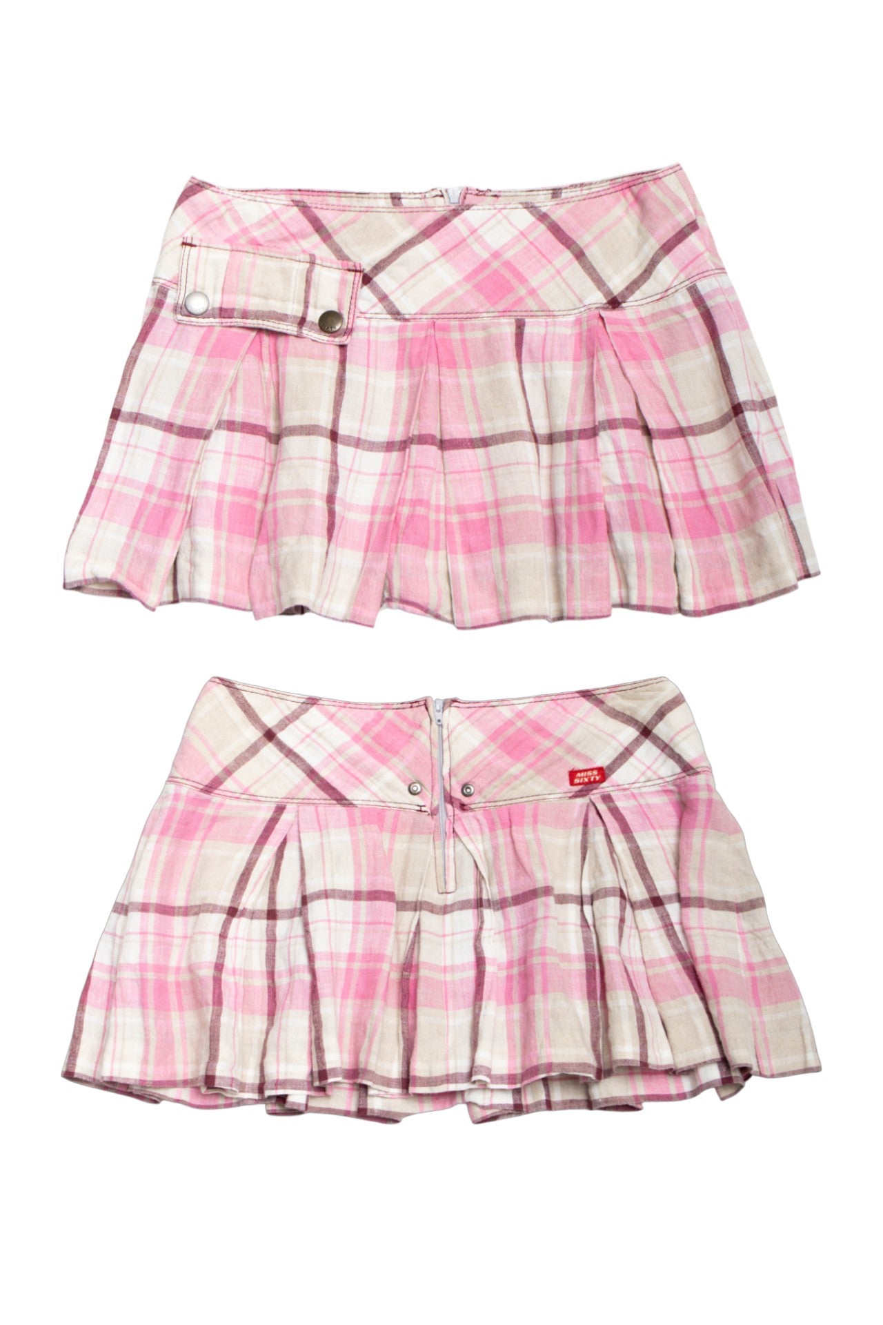 #121 Miss Sixty Mini Skirt Pink | c. 178 | Size 6