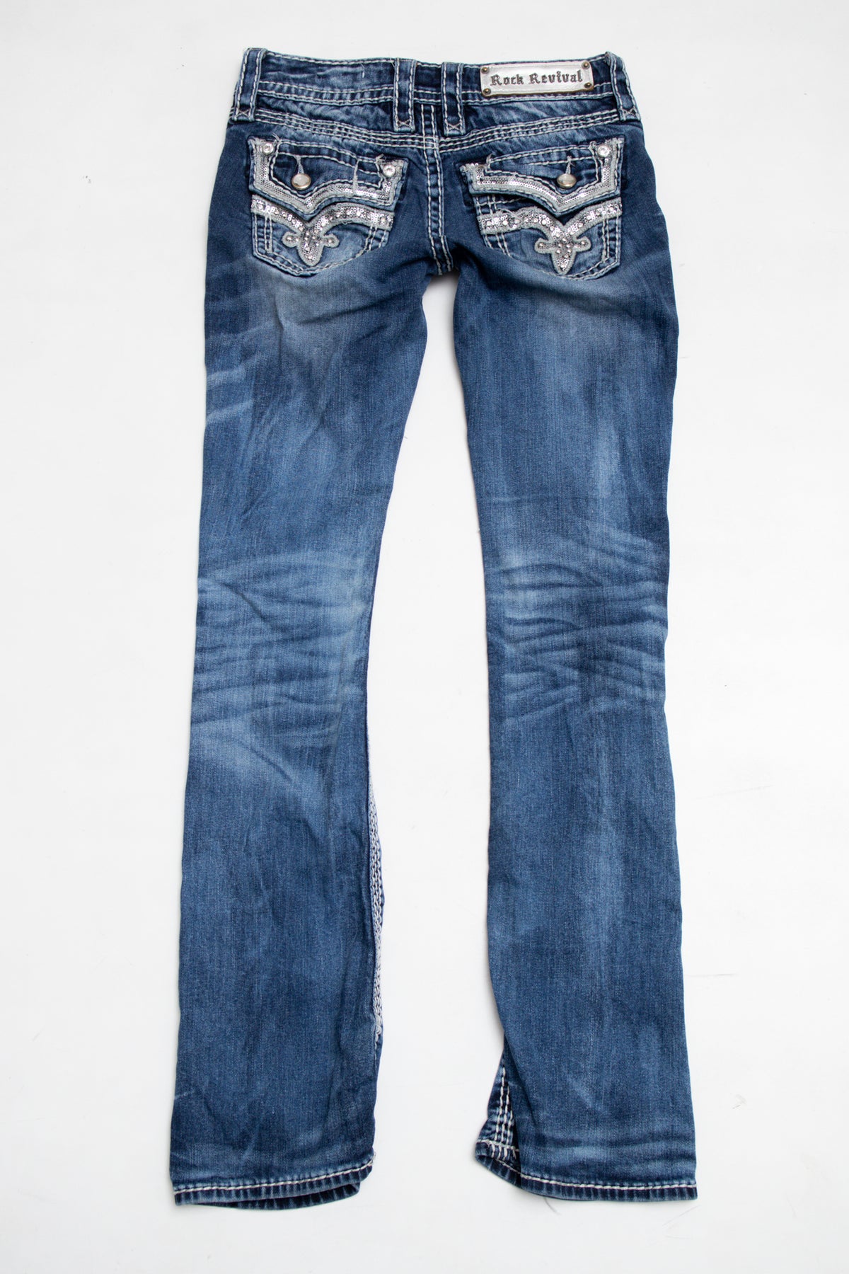 #124 Rock Revival Jeans Blue | c. 209 | Size 6