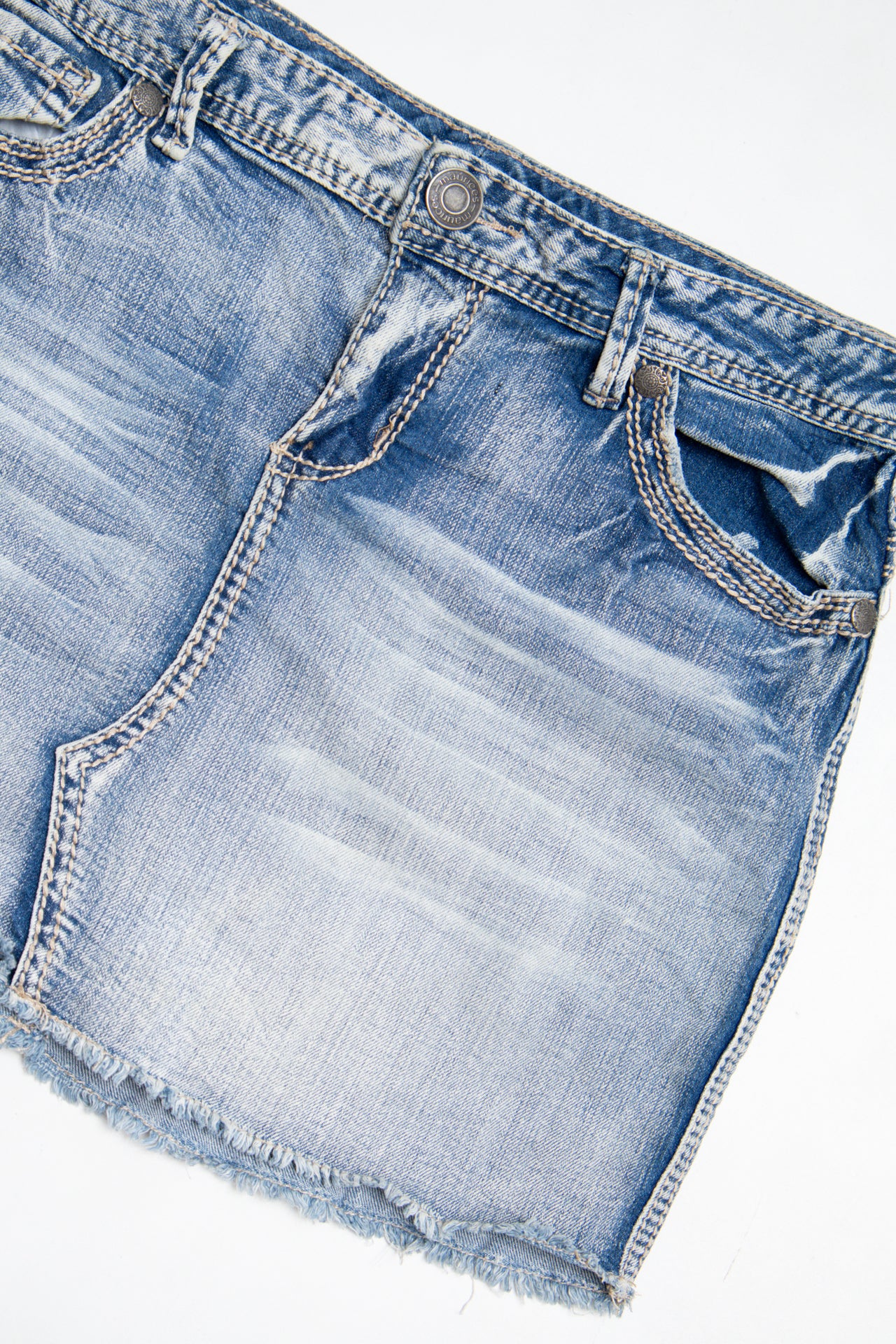 #185 Maurice's Mini Skirt Blue | c. 199 | Size 8