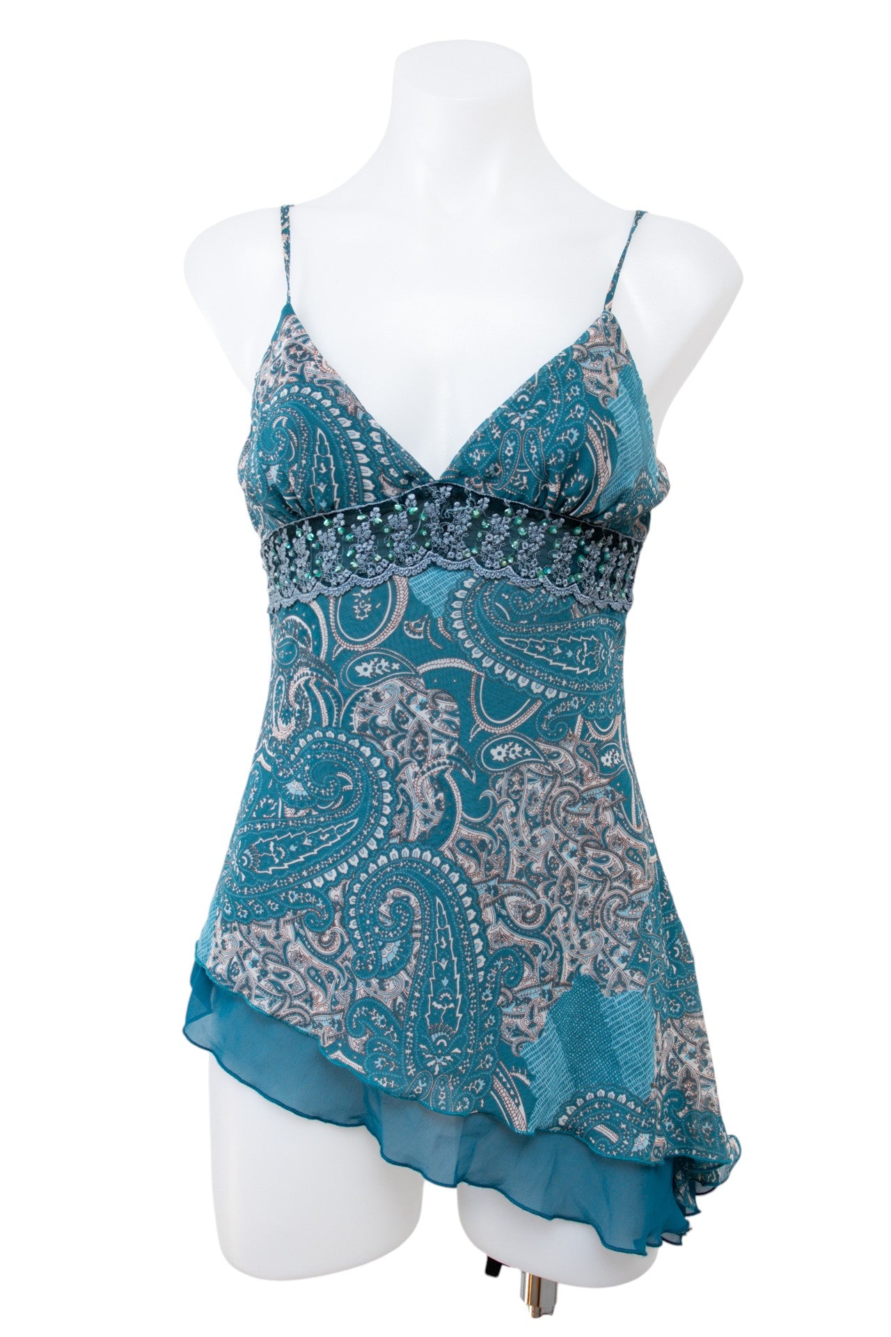 #041 Papaya Cami Top Blue | c. 207 | Size 8