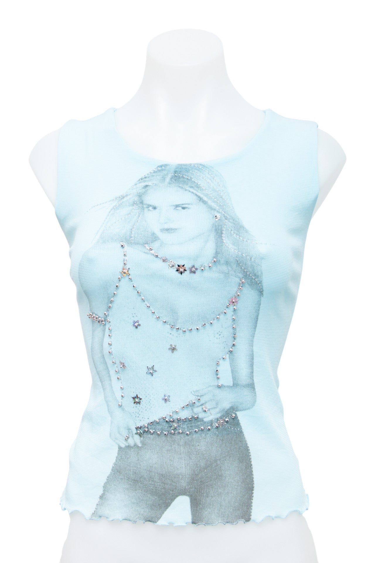#58 Sus Han Tank Top Blue | c. 197 | Size 10
