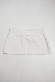#181 Ubs Sport Mini Skirt White | c. 211 | Size 6