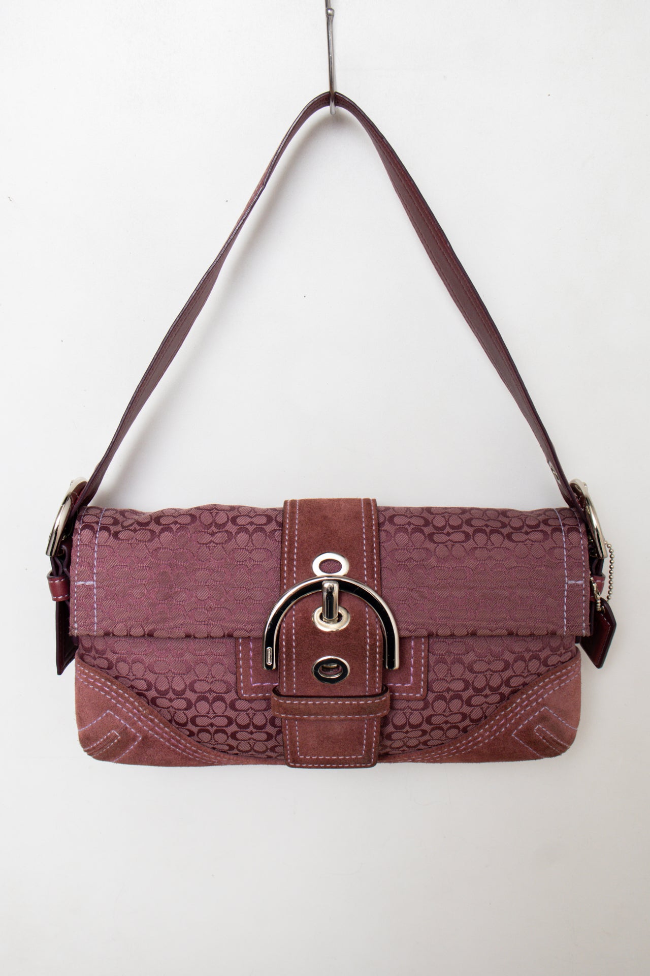 #193 Coach Shoulder Bag Brown | c. 189 | Size