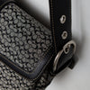 #187 Coach Shoulder Bag Black | c. 196 | Size