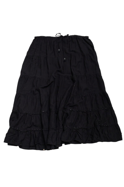 #153 White Stag Skirt Black | c. 178 | Size 14