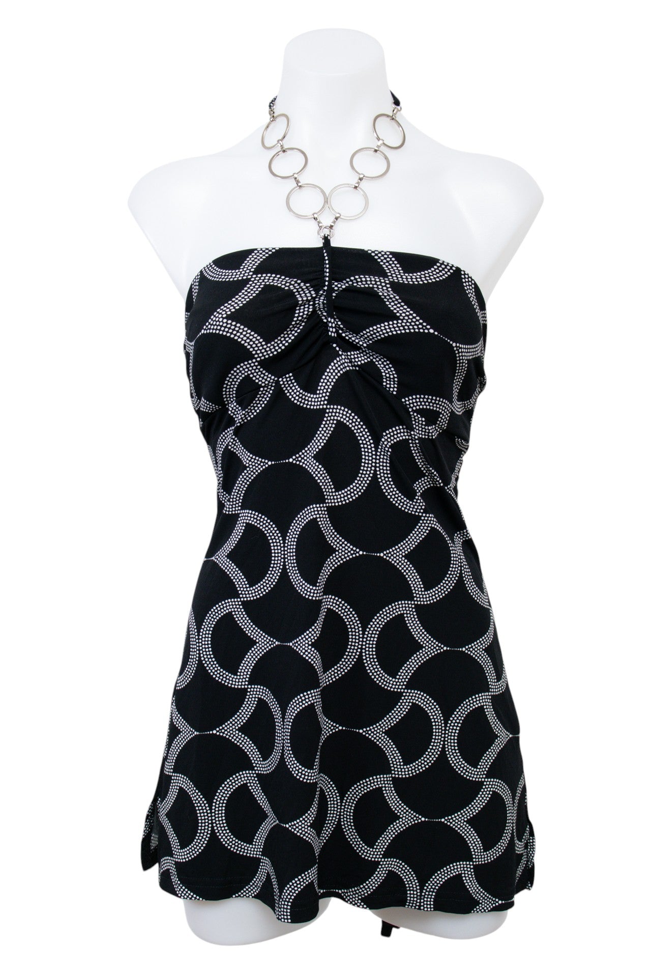 #044 Self Esteem Halter Top Black | c. 207 | Size 8