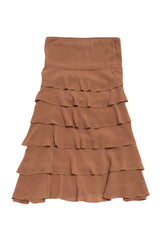 #120 Lollia Stensson Long Skirt Brown | c. 214 | Size 6