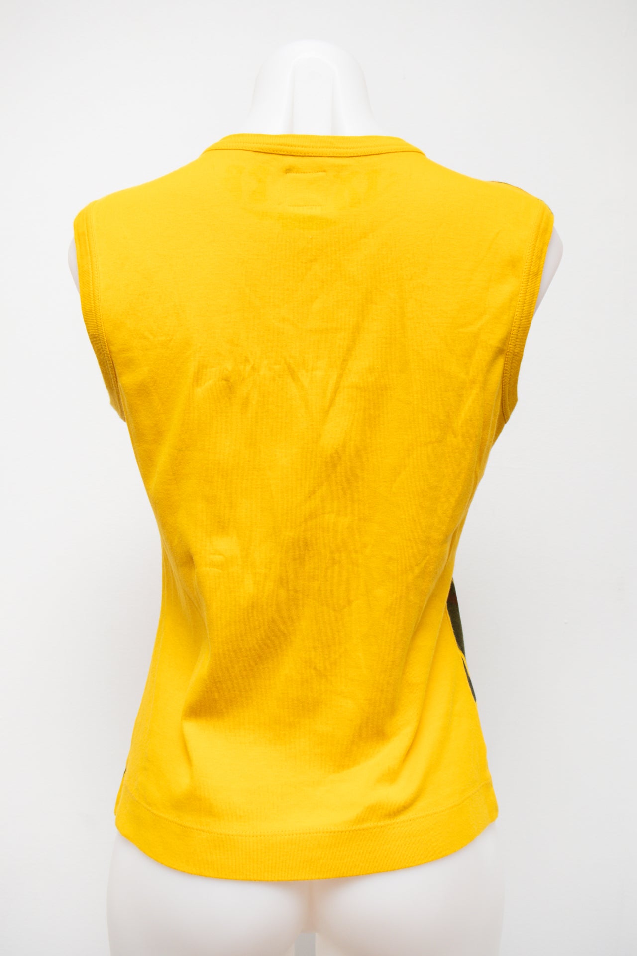 # Foxy Tank Top Yellow | c. | Size