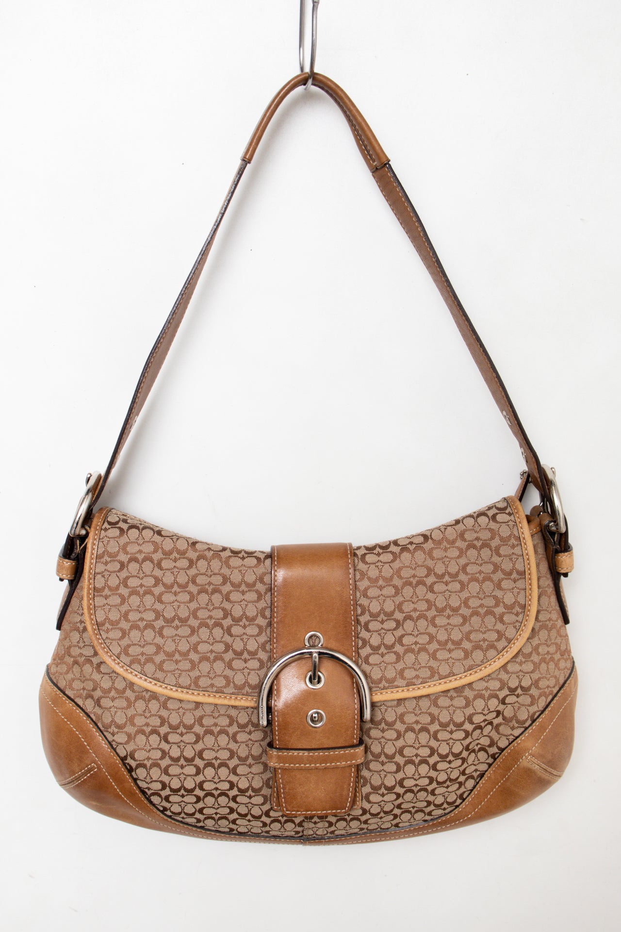 #191 Coach Shoulder Bag Brown | c. 189 | Size