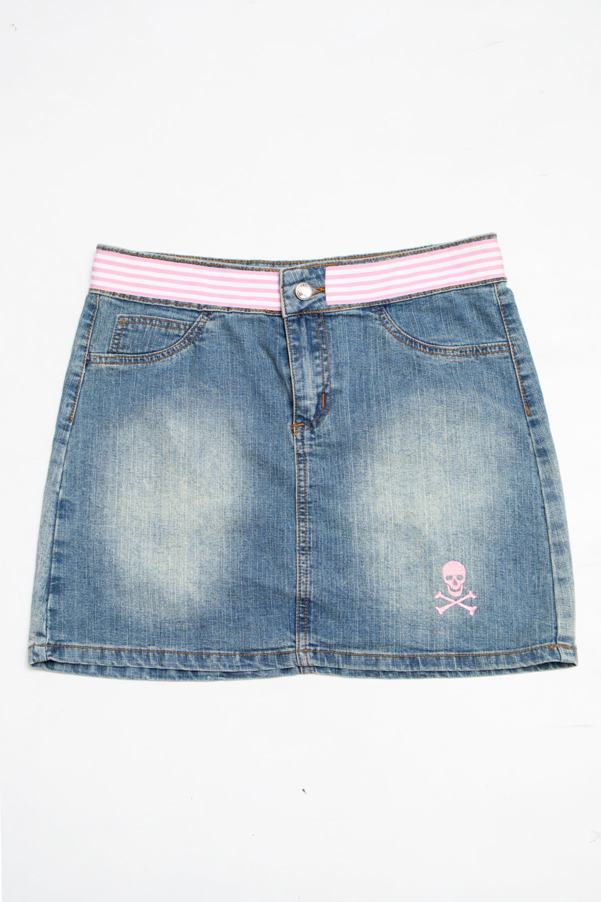#168 Molly B Mini Skirt Blue | c. 209 | Size 8