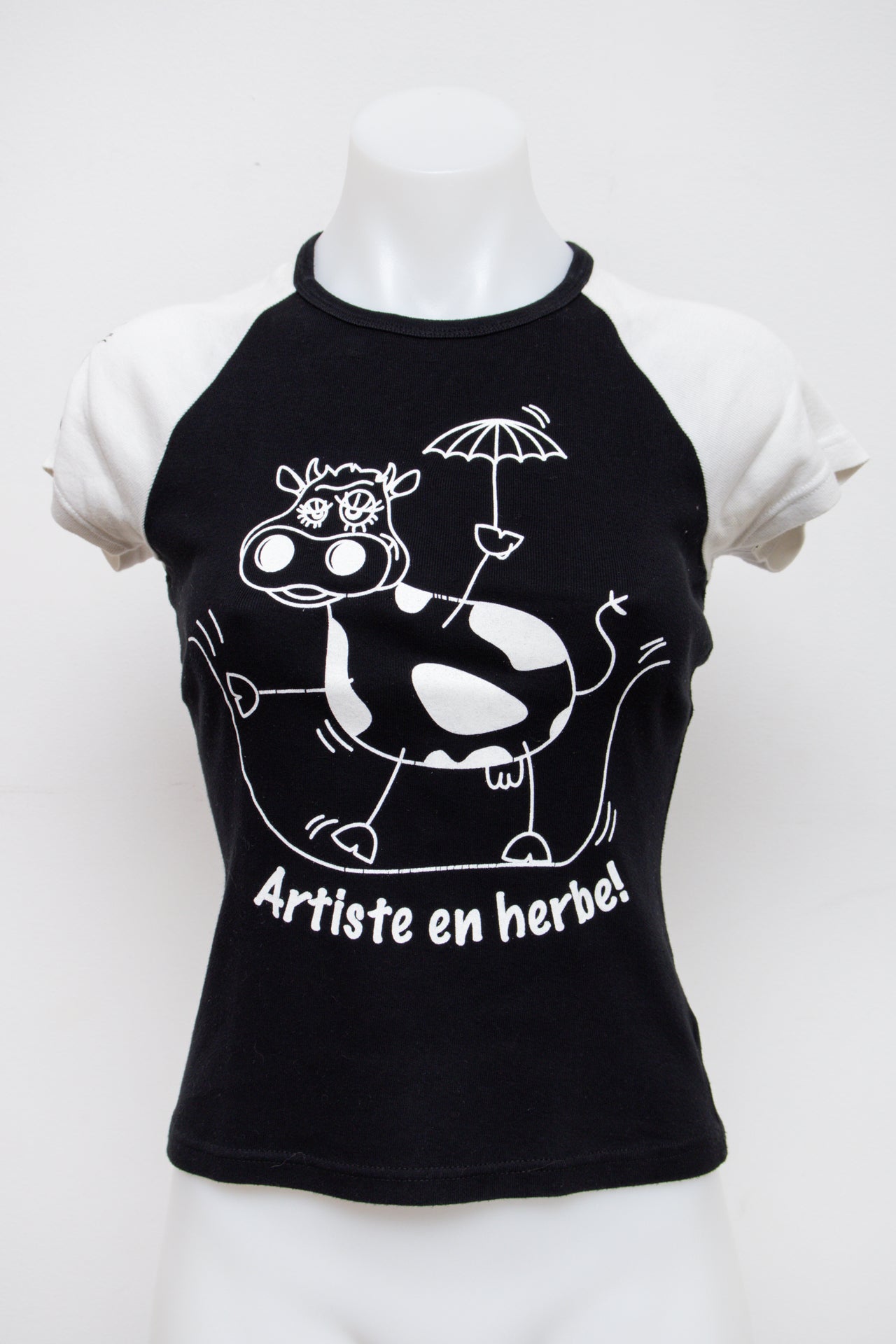 #91 Jennyfer T-shirt Black | c. 196 | Size 8