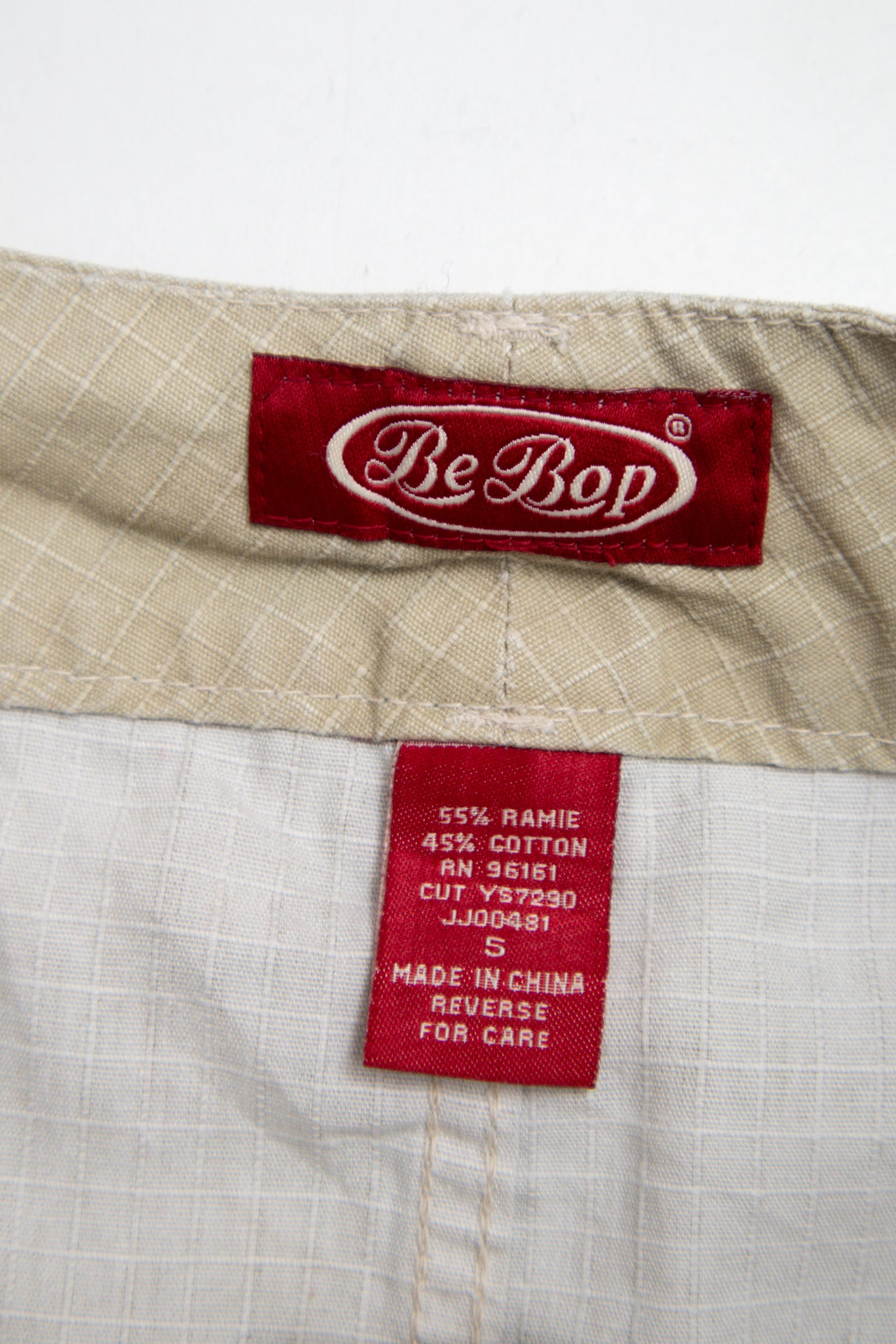 #149 Be Bop Mini Skirt Beige | c. 200 | Size 8
