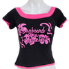 #79 Jennyfer T-shirt Black | c. 193 | Size 10