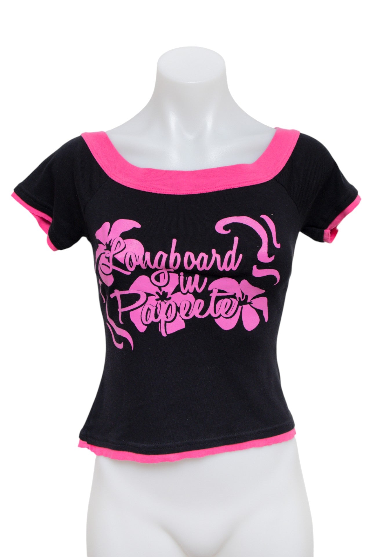 #79 Jennyfer T-shirt Black | c. 193 | Size 10