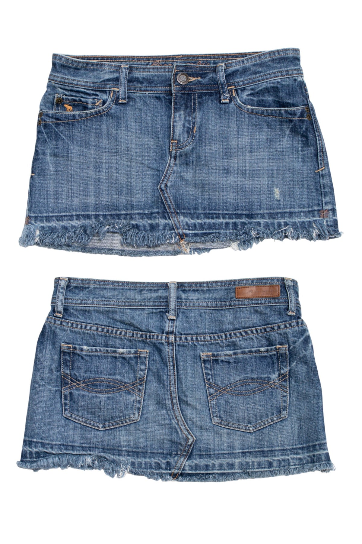 #162 Abercrombie & Fitch Mini Skirt Blue | c. 209 | Size 6
