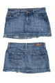 #162 Abercrombie & Fitch Mini Skirt Blue | c. 209 | Size 6