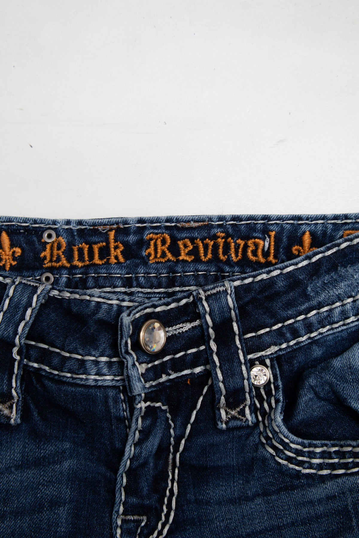 #124 Rock Revival Jeans Blue | c. 209 | Size 6