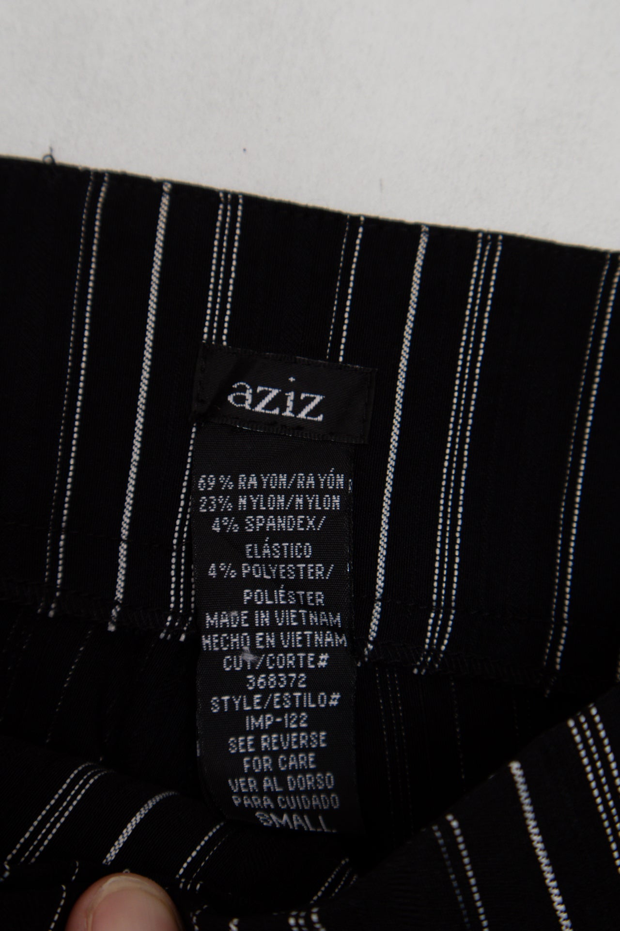 #151 Aziz Pants Black | c. 204 | Size 4