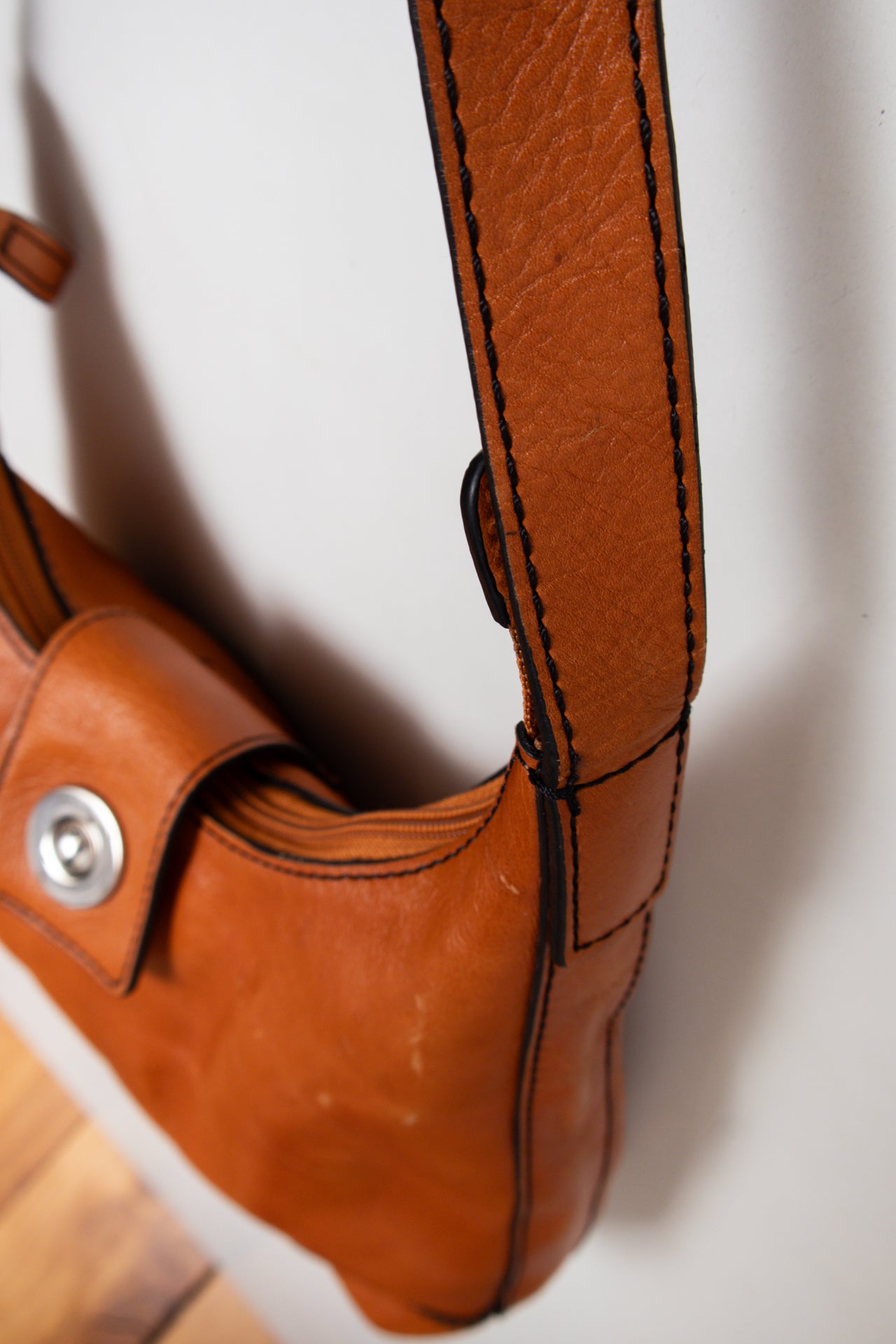 #185 Pelle Studio Shoulder Bag Brown | c. 189 | Size