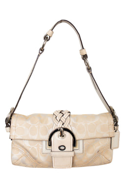 #190 Coach Shoulder Bag Beige | c. 189 | Size