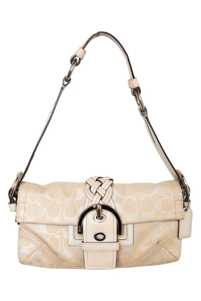 #190 Coach Shoulder Bag Beige | c. 189 | Size