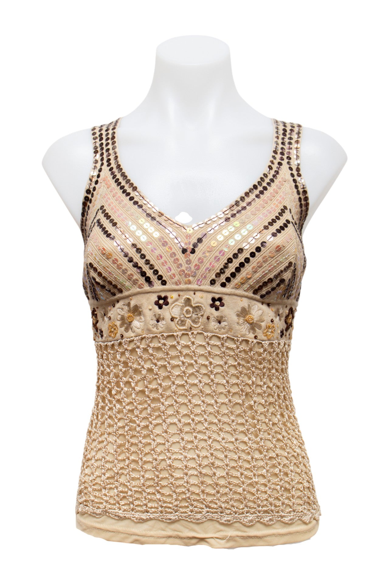 #70 Cupio Cami Top Beige | c. 191 | Size 10