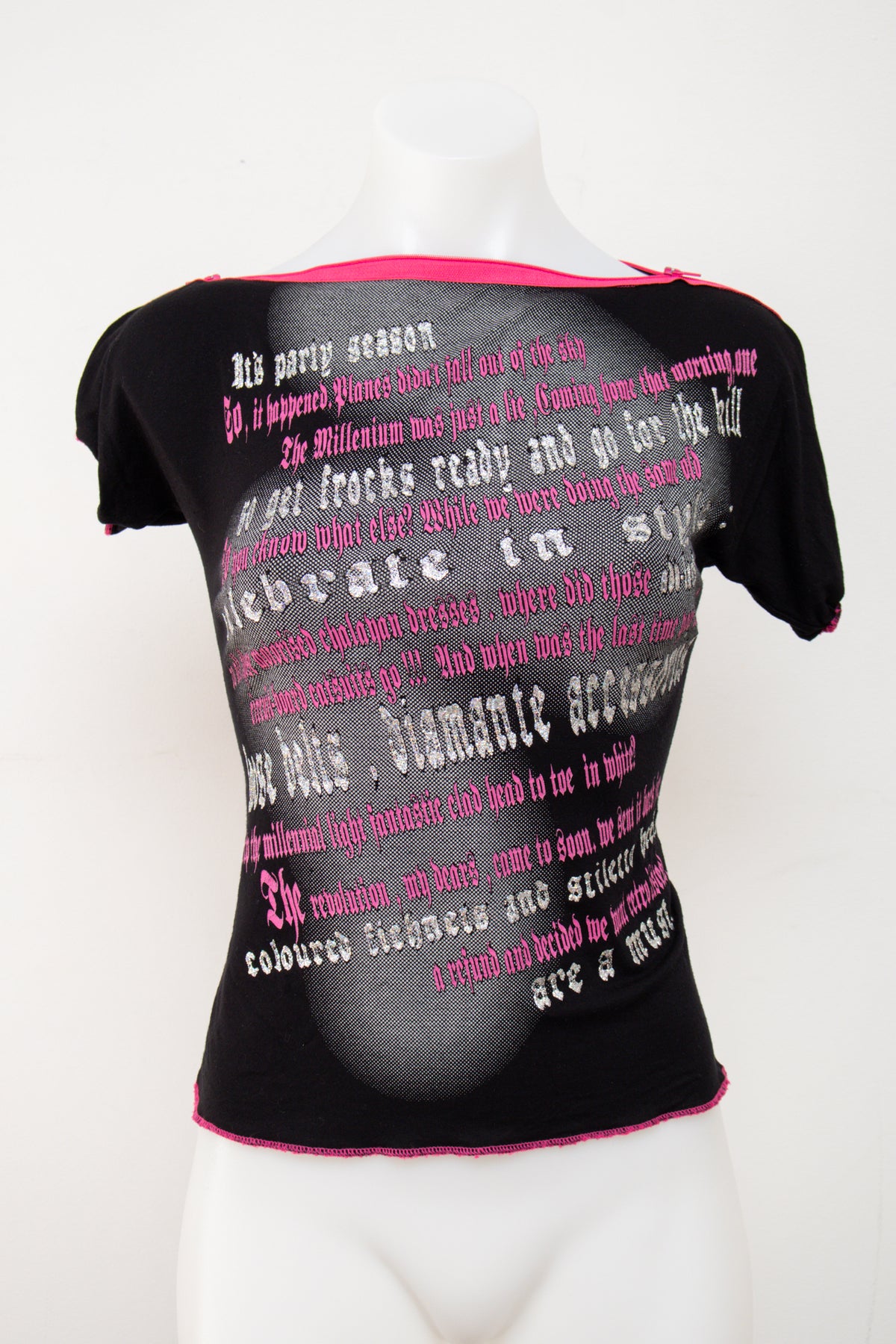 #058 Mim T-shirt Black | c. | Size 8/10